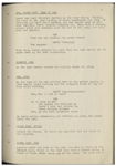 Moe Howard's 35pp. Script Dated February 1943 for The Three Stooges Film ''Higher Than a Kite'' -- With ''Alternate Ending'' Page -- Very Good Plus Condition